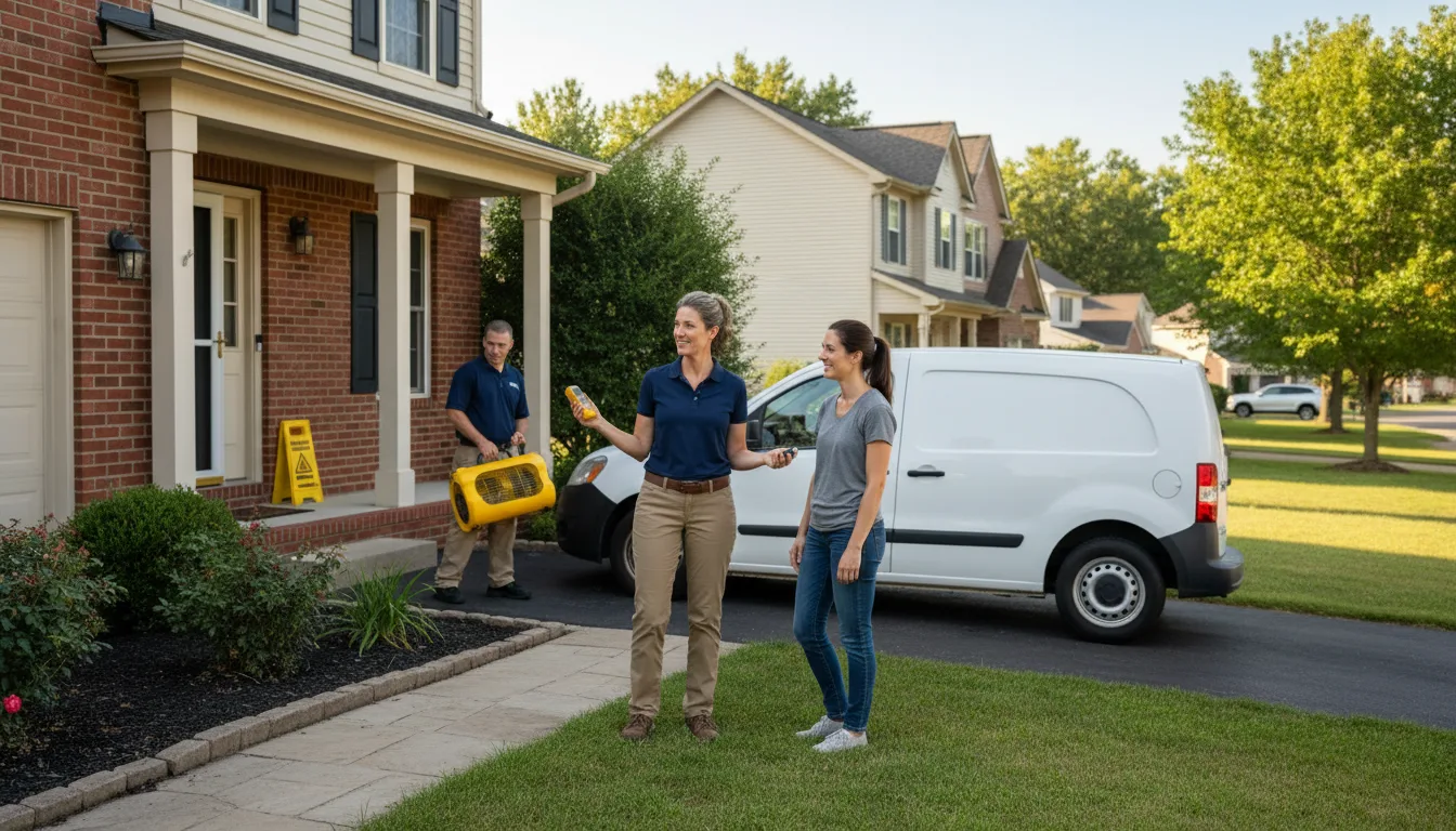 Residential water damage restoration in East Machias, ME